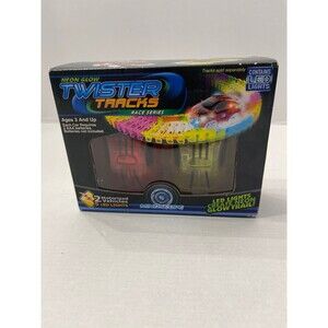 Mindscope Twister Tracks Neon Glow in The Dark Add On Race Car Series Set of 2